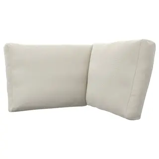 FRÖSÖN cover for back cushion corner unit, outdoor beige, 62/52x44 cm