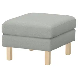 SALTSJÖBADEN cover for footstool, Tonerud grey