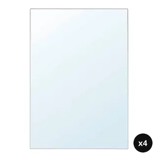 LÖNSÅS set: mirror x4, 21x30 cm