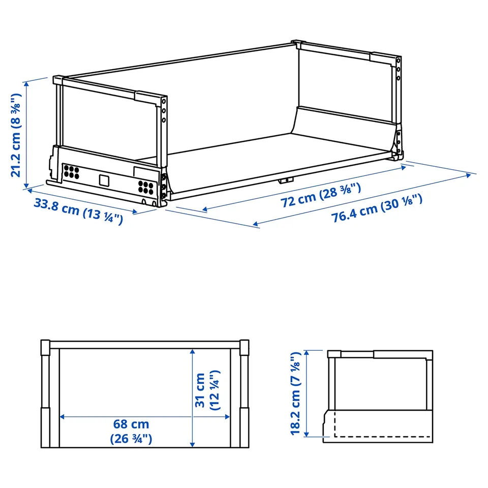 part: MAXIMERA drawer, high