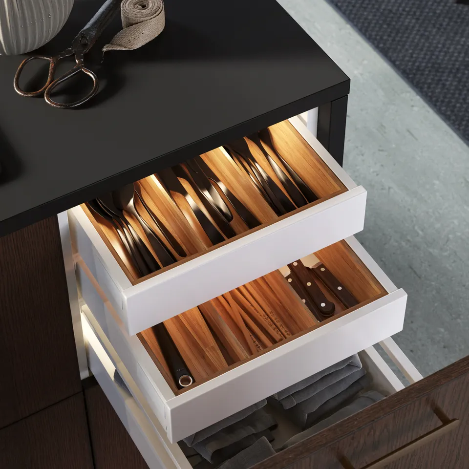 part: UTRUSTA drawer front, low