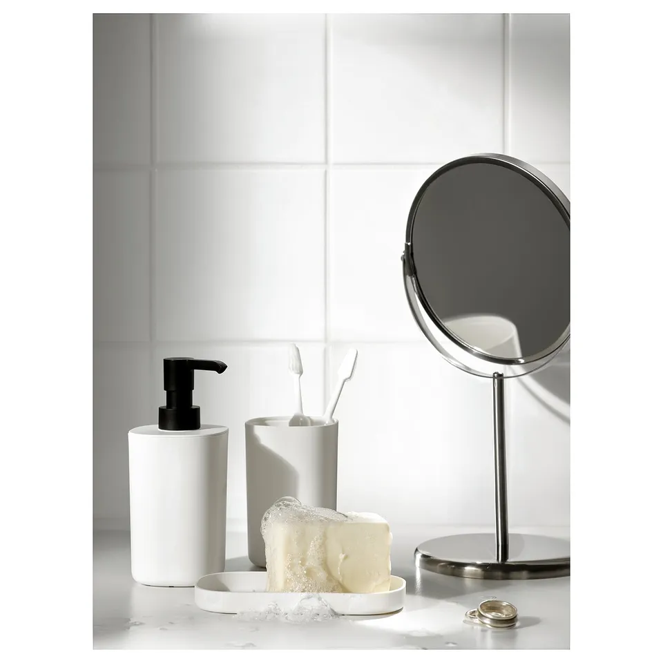 STORAVAN 3-piece bathroom set, white