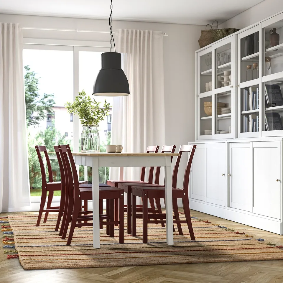 RAKLEV Rug, flatwoven, handwoven/natural multicolour, 170x240 cm
