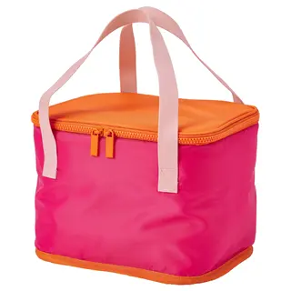 TOFSAND cooling bag, pink/orange, 26x19x19 cm