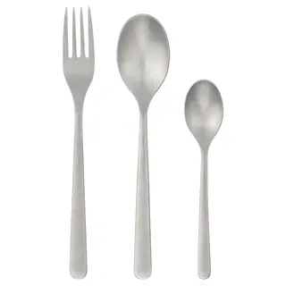 PRAKTBOTIA 12-piece cutlery set, stainless steel