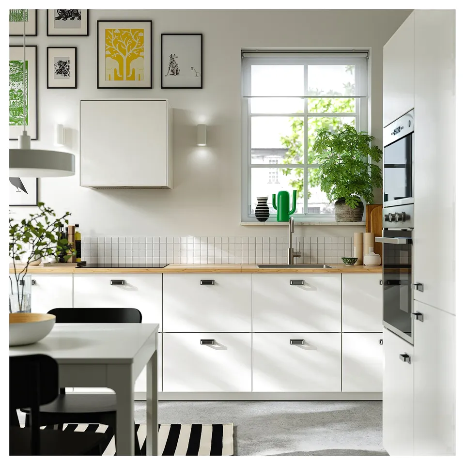 HOLMARED Worktop, bamboo/veneer, 186x2.8 cm