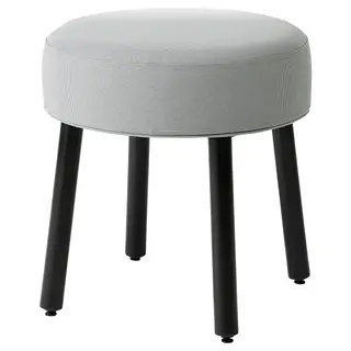 MÖRTFORS pouffe, Diseröd grey, 47x47 cm