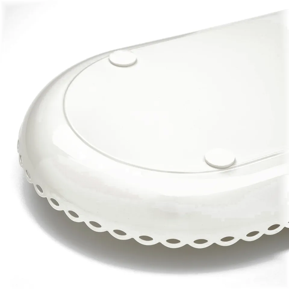 TURTURDUVA Candle dish, off-white, 45x17 cm