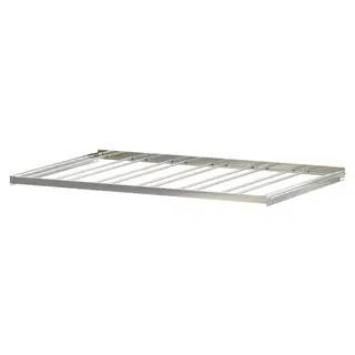 BESTÅ bottle rack for 6 bottles, chrome-plated, Width 56 x Depth 36 x Height 3 cm