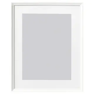KNOPPÄNG frame, white, 40x50 cm