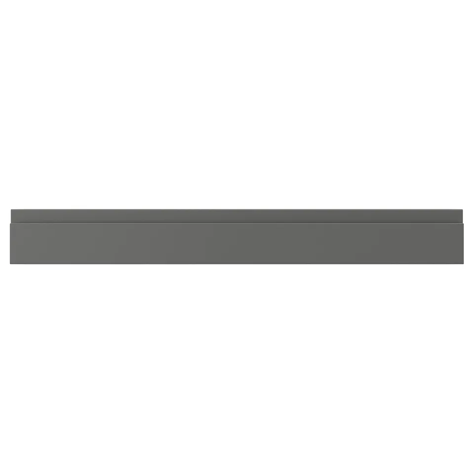 VOXTORP dark grey drawer, modern minimalist design, smooth finish, rectangular shape.