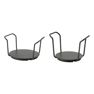 UPPDATERA set: plate holder + plate holder, anthracite, 19-31 cm