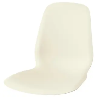 SKÅLSTA seat shell, plastic beige, Height 42 cm