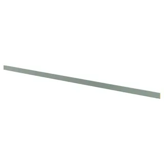 NICKEBO deco strip, matt grey-green, 221x1 cm