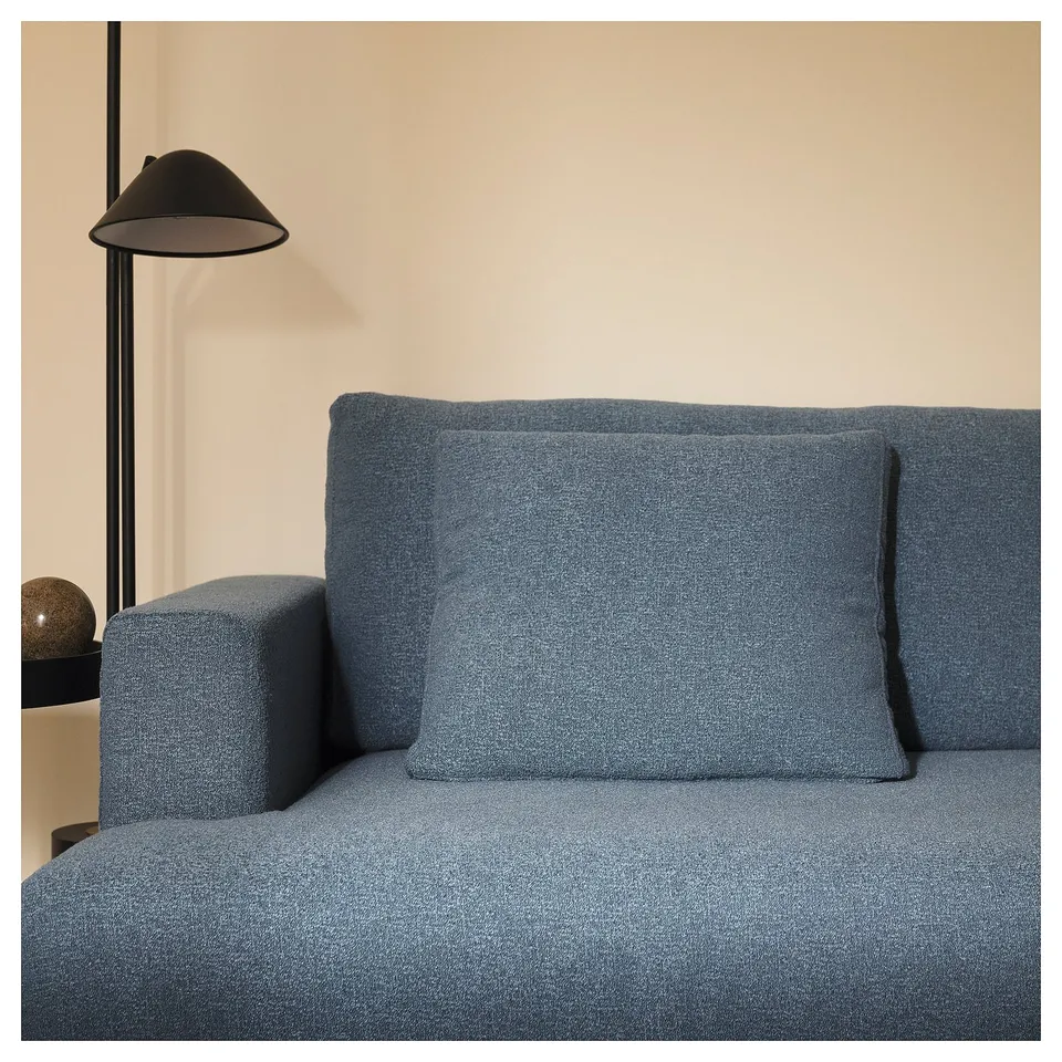 UPPÅKRA 4,5-seat modular sofa, Axvall dark grey-blue