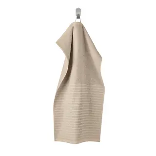 VÅGSJÖN hand towel, light beige, Length 70 x Width 40 cm