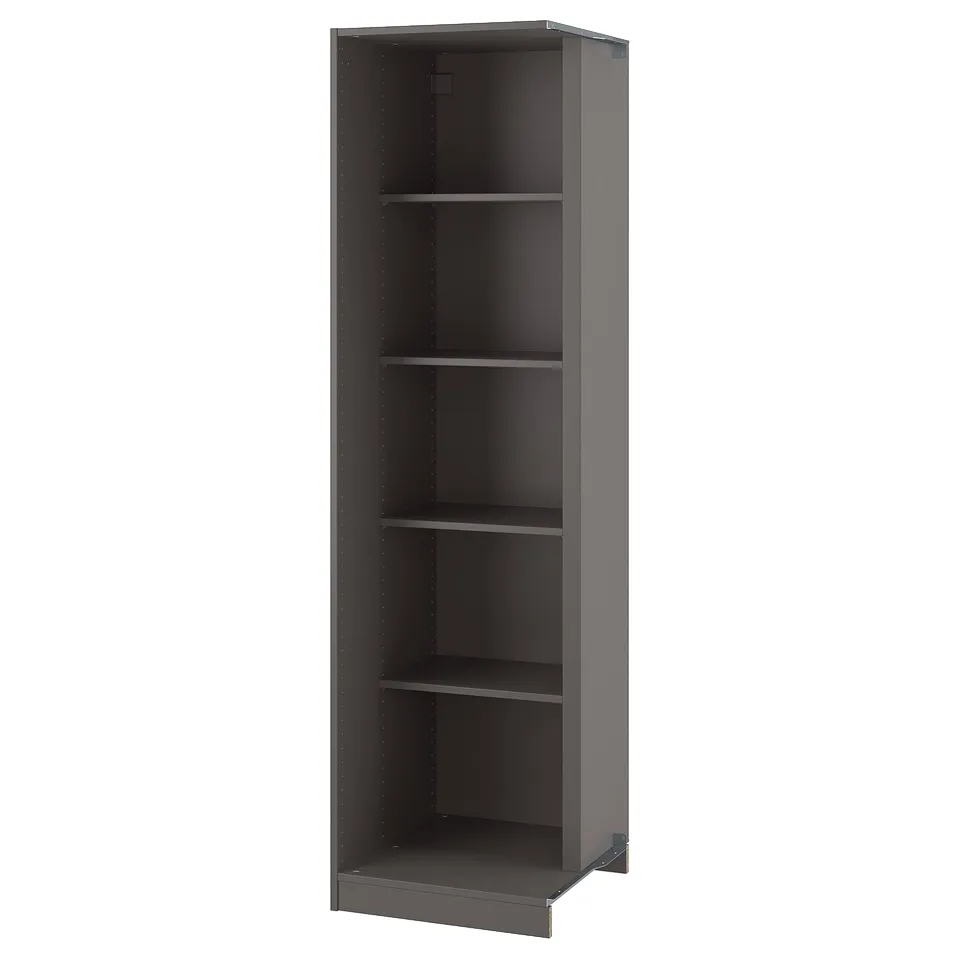 part: PAX add-on corner unit with 4 shelves