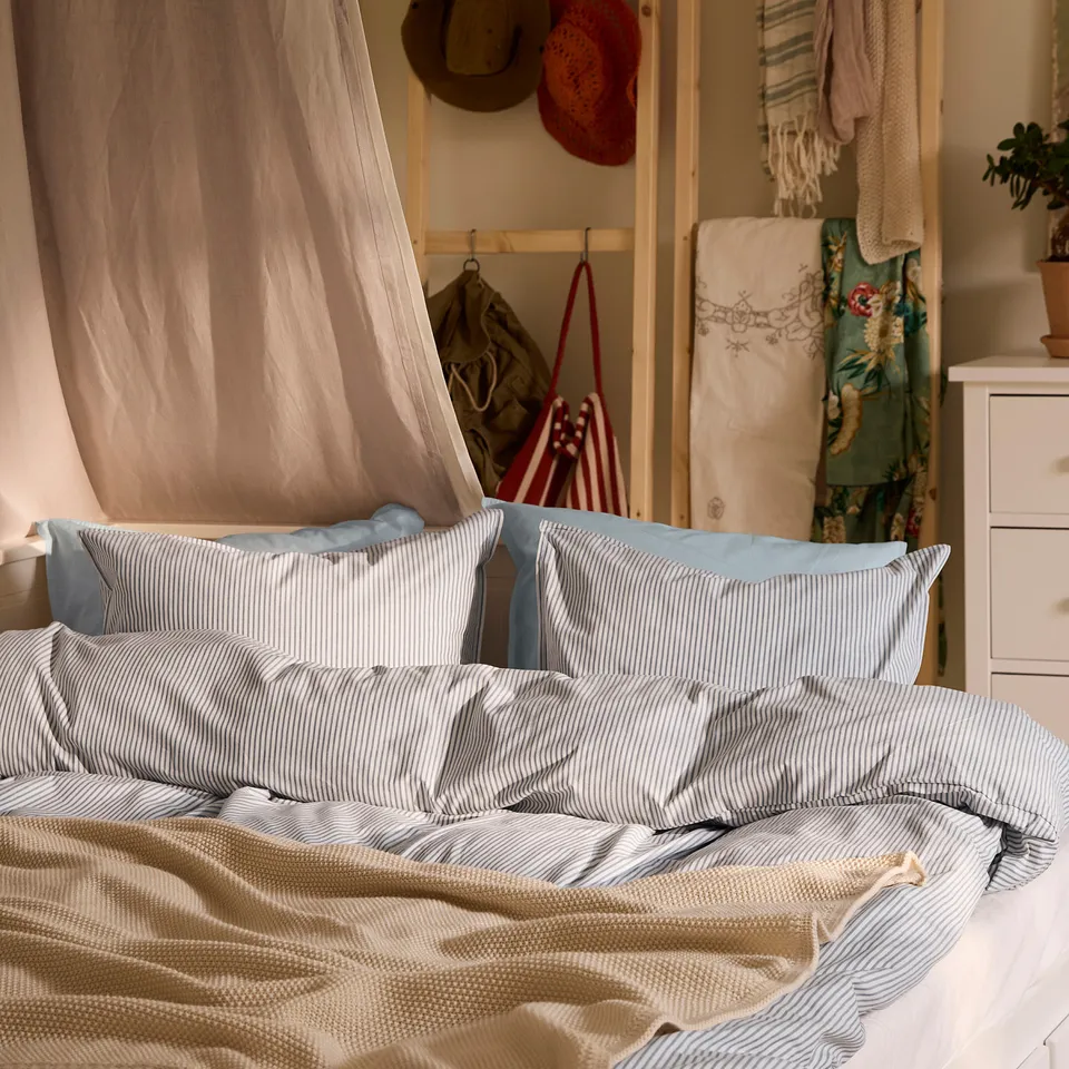 part: SOLFIBBLA duvet cover and 2 pillowcases