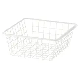 ALTARLIDEN wire basket, white, 40x42 cm