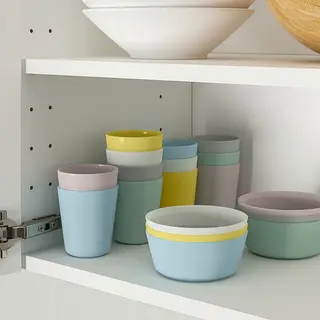 KALAS set: mug + bowl, mixed colours