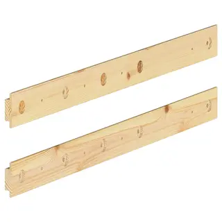 METOD connector rail f cabinet/cover pnl, Width 76 x Depth 1 x Height 4 cm