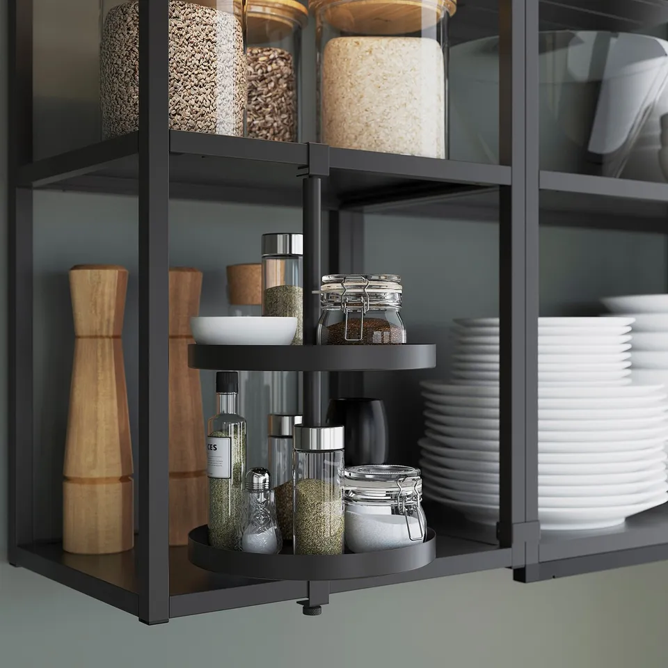 part: ENHET wall frame with shelves