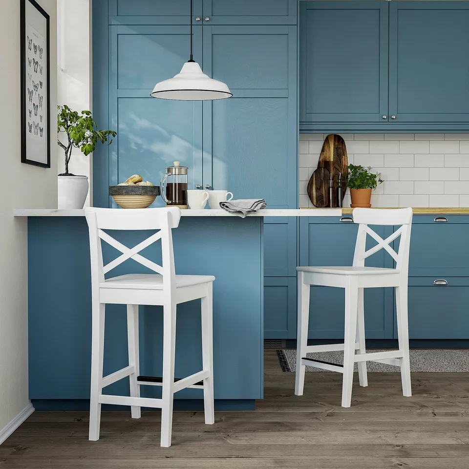 part: ROSENTORP bar stool with backrest