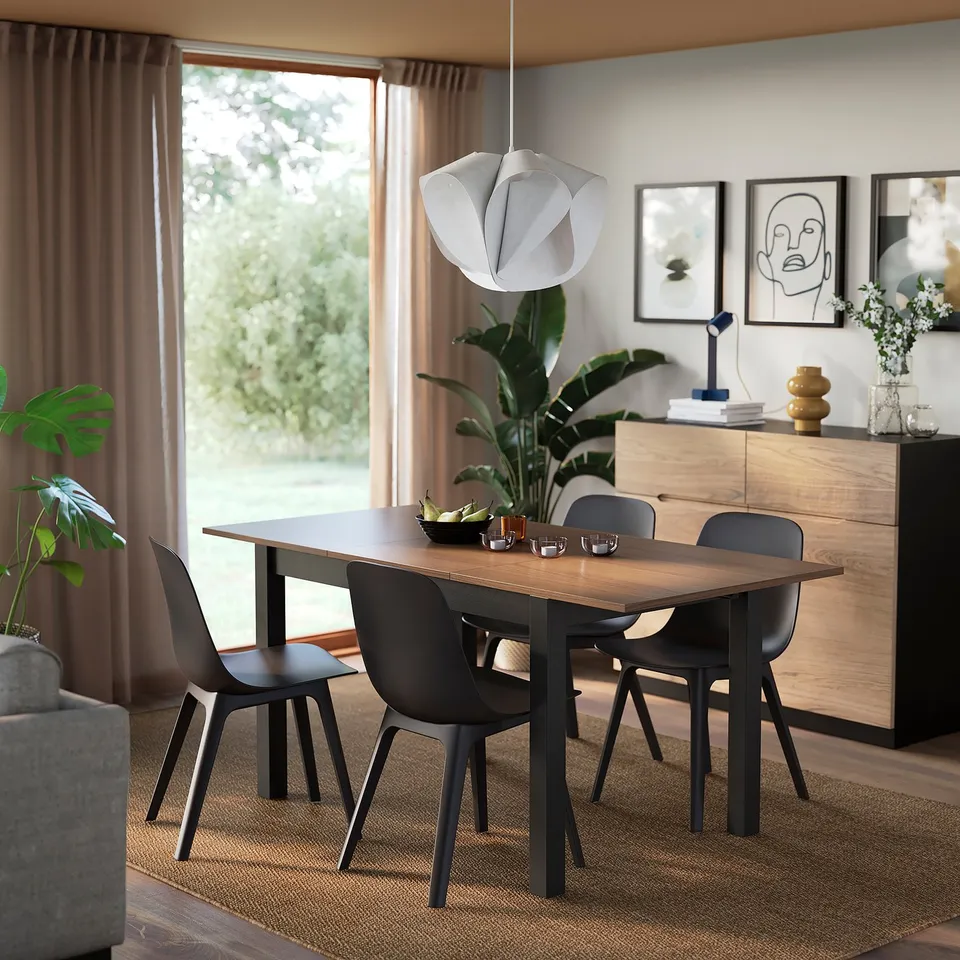 part: ÅLHULT / ODGER table and 4 chairs