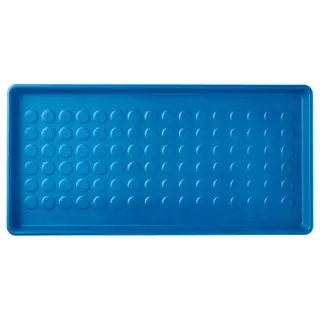 BAGGMUCK shoe mat, blue, 71x35 cm