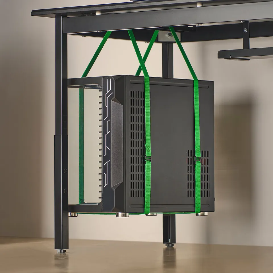 part: UTVISNING gaming desk with shelf
