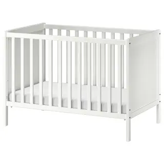 SUNDVIK cot, white, 60x120 cm