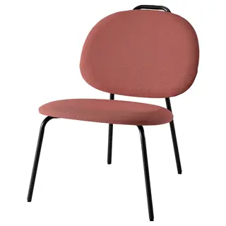 GÄVLE easy chair, Diseröd red, Depth 68 x Height 70 x Width 54 cm