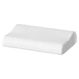 BRUKSVARA ergonomic pillow, side/back sleeper, Length 33 x Width 50 x Height 10 cm