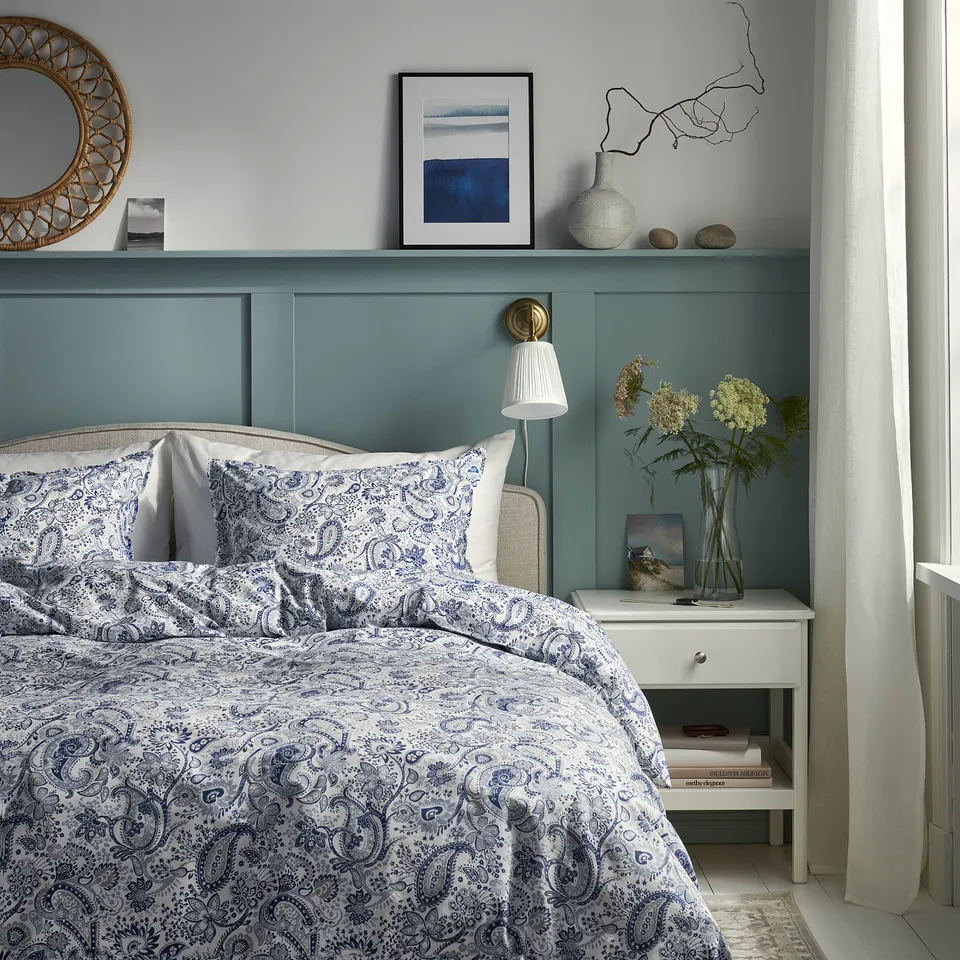 part: RODGERSIA duvet cover and 2 pillowcases