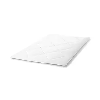 HUNDLOKA mattress pad, white, Length 200 x Width 120 cm