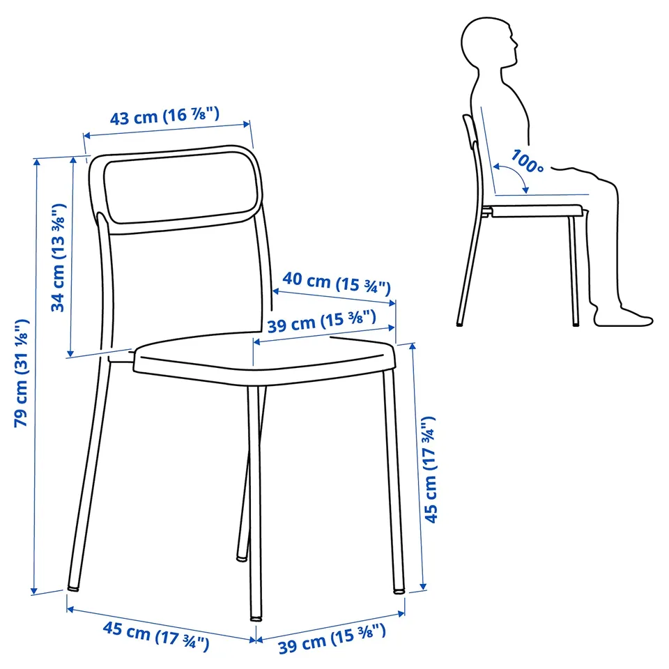 part: VIHALS / VIHALS table and 2 chairs