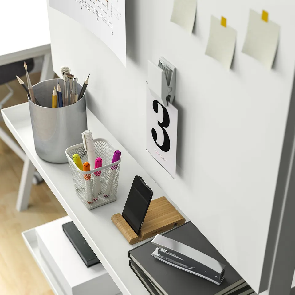 part: MITTZON display shelf for frame w castors