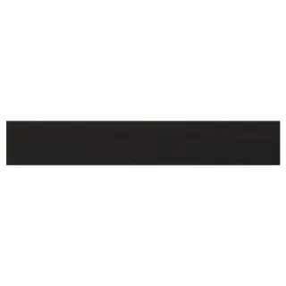LERHYTTAN drawer front, black stained, 60x10 cm