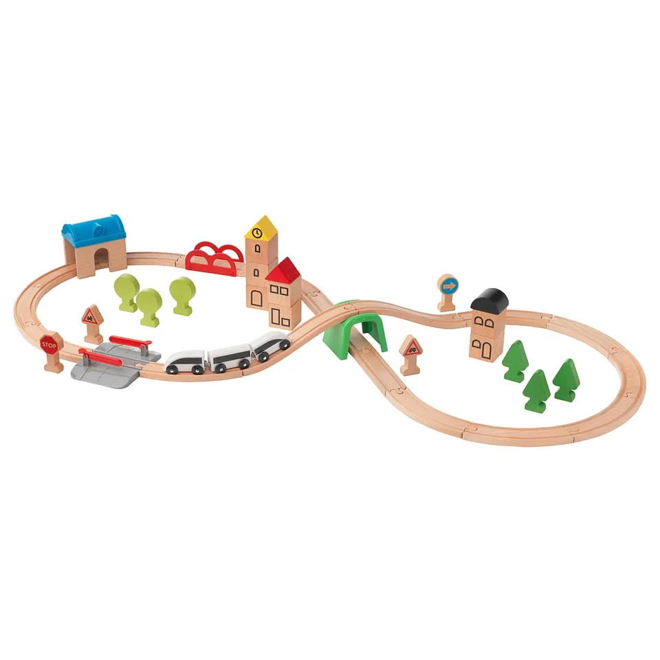 part: LILLABO 45-piece train set with rail