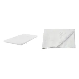 ÄNGSKORN/ÅNNFJÄLLET set: coir mattress + mattress protector, super firm/white, Length 200 x Width 90 cm