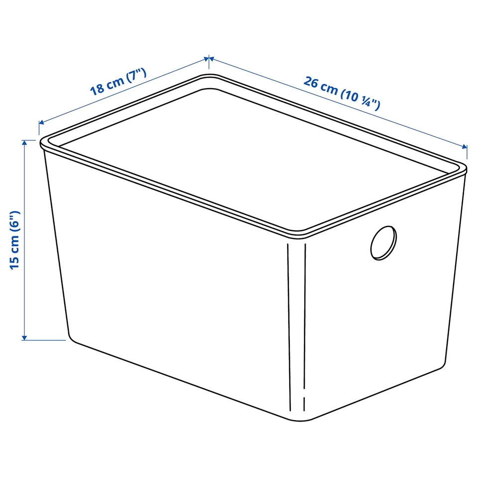 part: KUGGIS box with lid