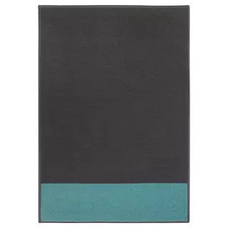 HALSTED door mat, grey/blue, 70x100 cm