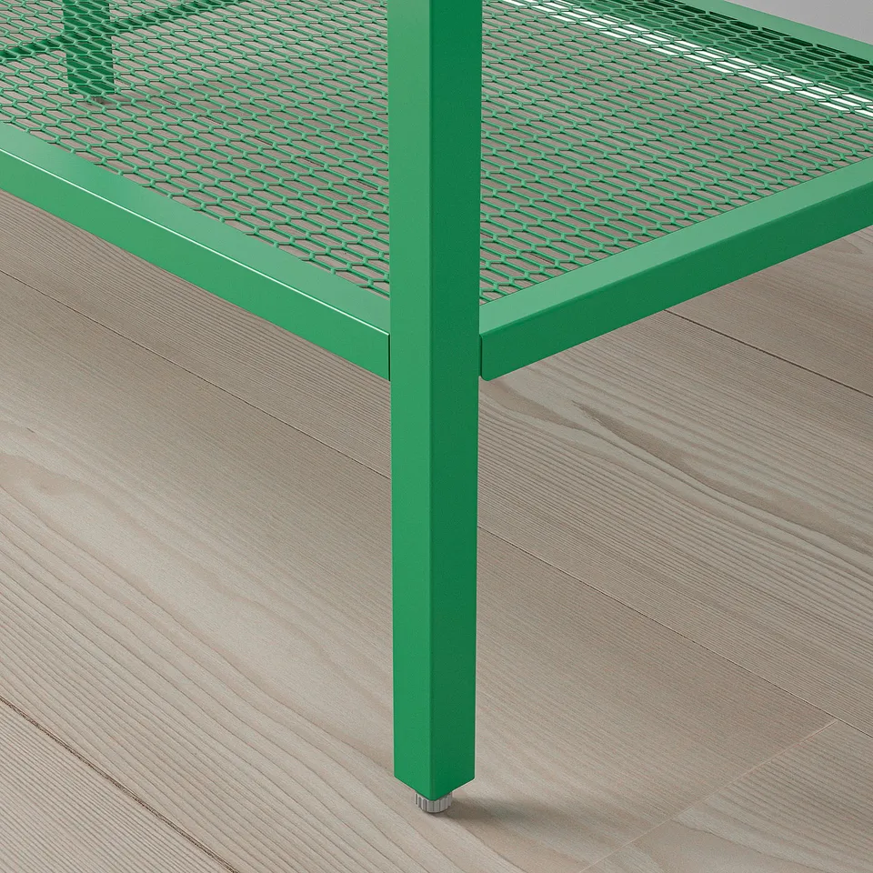BAGGEBO Shelving unit, bright green, 60x30x80 cm