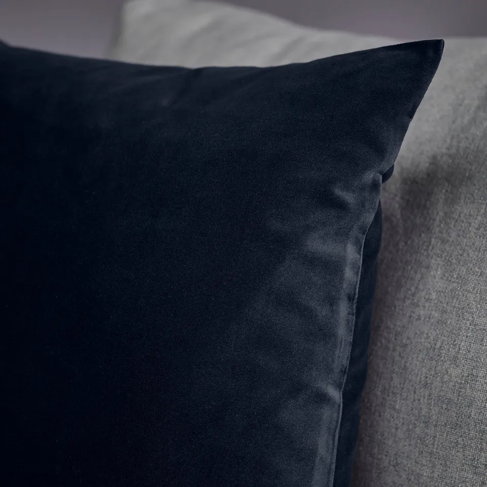 SANELA Cushion cover, dark blue, 50x50 cm