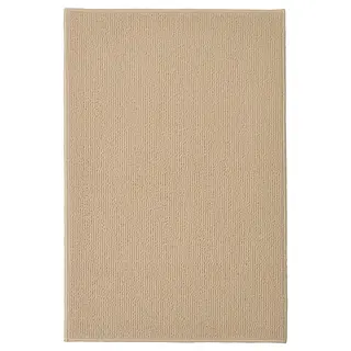 FINTSEN bath mat, beige, 40x60 cm