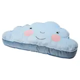 FJÄDERMOLN cushion, light blue, Length 59 x Width 34 cm