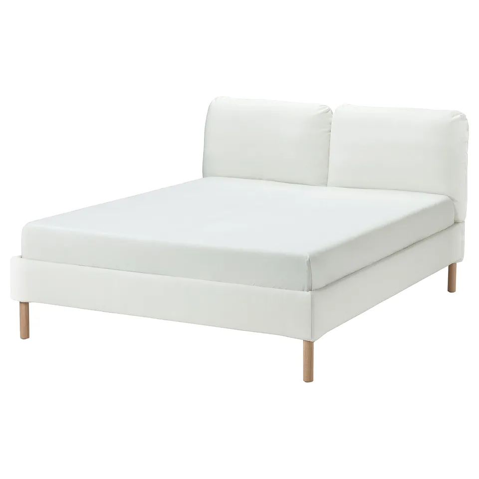 part: SAGESUND upholstered bed frame