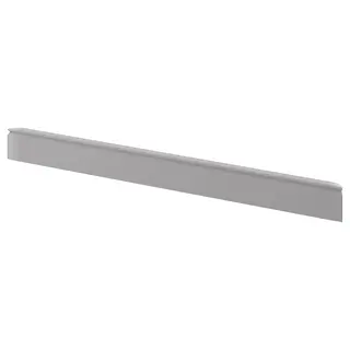 BODBYN decorative plinth, grey, Width 221 x Depth 2.8 x Height 8 cm
