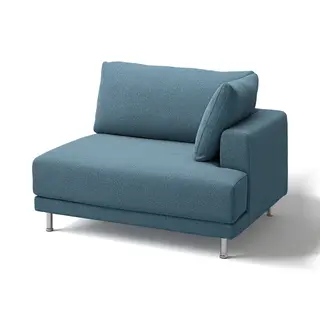 UPPÅKRA cover for 1.5-seat module, right, Axvall dark grey-blue