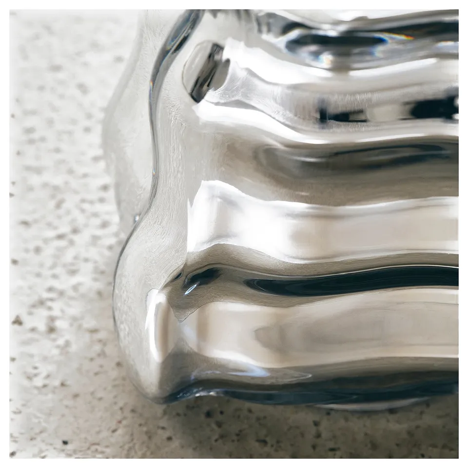 KONSTRUNDA Decoration, silver effect, 21x18x28 cm